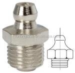 Drill Sleeve and Button Connection 1/4"-19 BSP Stainless Steel Straight Grease