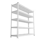Storage Solution Durable Epoxy Powder Coat Finished Boltless Metal Shelving with