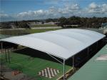 Permanent Building Big Membrane Steel Shade Structure For 130x200 Feet
