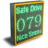 Buy cheap 140 Degree Aluminum Alloy Vehicle Speed Display Speed Limit with Phone App Setting from wholesalers