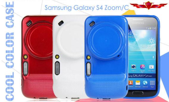Buy cheap New Fashion Design 100% Qualify TPU Cover Cases For Samsung Galaxy S4 Zoom Case Colorful from wholesalers