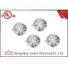Buy cheap Grey Aluminum Round Weatherproof Conduit Box 5 Holes 1/2" 3/4" from wholesalers