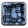 Buy cheap 3KW Heater 5 Person Garden Outdoor Spa Tub With Massage Jets from wholesalers