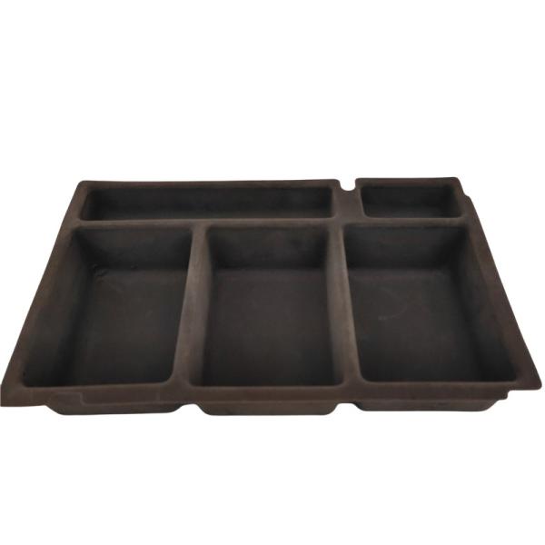 Buy cheap Gray Custom Plastic Blister Tray Velvet PVC For Snacks Jewelry from wholesalers