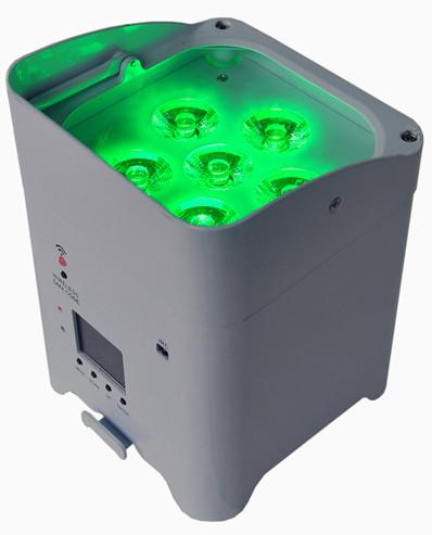Buy cheap 60Hz 6 / 10ch 2.4G Wireless Control LED Par Light 1 Year Warranty / LED Party Light from wholesalers