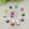 Buy cheap ISO9001 Mini Pill Bottles 3ml Plastic Bottle With Metal Cap from wholesalers