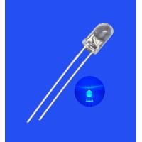 Buy cheap Flashing LED 5mm 3.0Hz 1/6 Duty Cycle Blue Color 460nm 1000mcd Round Clear Lens product