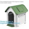Buy cheap pet kennel factory direct cage outdoor plastic dog house manufacturer, Eco Friendly Outdoor Removable Rainproof Plastic from wholesalers
