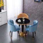 Modern Stainless Steels Negotiating Table For Hotels Dessert Shops