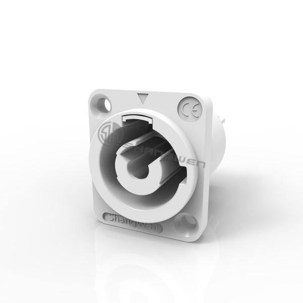 Buy cheap 250v 3pin powercon indoor female socket plug for LED from wholesalers