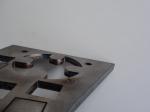 Stainless steel and mild steel CNC fiber laser cutting machine with laser power