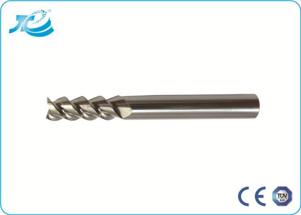 Buy cheap Flat Bottom End Mill Hardness 55 / 60 / 65 For Slotting / Milling from wholesalers
