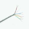 Buy cheap UTP Unshielded Bare Copper 24awg 4 Pair Lan Cable Indoor Wiring CAT5e from wholesalers