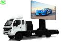 P4 High Brightness Mobile Truck LED Display 1R1G1B Tube Chip Iron/Steel Case