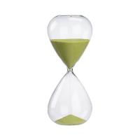 Buy cheap 15 30 60 Minutes Glass Hourglass Sand Timer Size Customized product