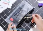 Slider Zipper PVC Pouch Clear Vinyl PVC k Bag, slider zipper pvc pouch clear