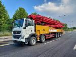 75m Semi-Dry Shotcrete Pump Truck with Cylinder Type Structure Directly