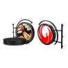 Buy cheap Restaurant P4 Full Color 600mm Round Led Display Logo Screen Panel Board from wholesalers