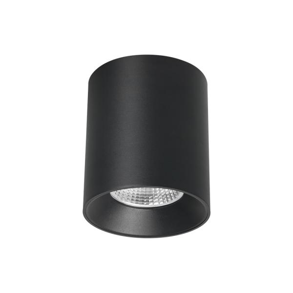 Buy cheap surface mounted downlights 74mm diameter downlight 15W ceiling mounted spotlight DALI dimmable contral surface downlight from wholesalers