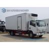 Buy cheap ISUZU 4 X 2 Refrigerator Van Truck 8000KG White 6 Wheelers Refrigerator Van Truck from wholesalers