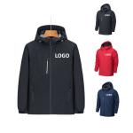 Blank water proof wind breaker outdoor jacket custom logo waterproof windbreaker