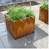 Buy cheap Garden Corten Steel Span Large Planter Box Rusted Weathering Steel for Farmhouse from wholesalers