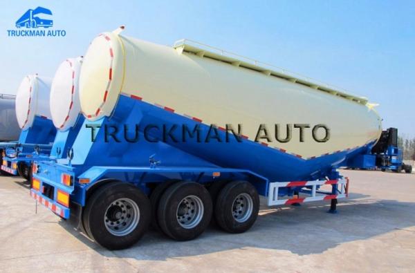 Buy cheap 45 Cbm Cement Bulk Carrier Truck , Cement Powder Tankers For Bulk Flours Transport from wholesalers