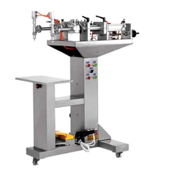Buy cheap 200ml 35bpm Semi Automatic Twin Head Liquid Filling Machine Chemical Filling Equipment from wholesalers