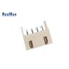 Buy cheap PA66 PA46 XH 2.0 mm Wafer Connector Pin Socket Brass Tin Plated 90 Degree Type from wholesalers
