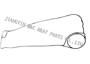 Buy cheap Anti Rust Tranter Heat Exchanger Gaskets GF276 Stainless Steel 316L from wholesalers
