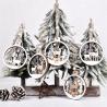Buy cheap Factory Supply Christmas Tree Hanging Ornaments Christmas Decoration Ornament With Snowflake Christmas tree ornament from wholesalers