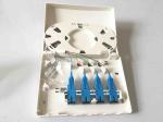 Easy Installation Fiber Optic Termination Box , Waterproof 4 Cores FTTH