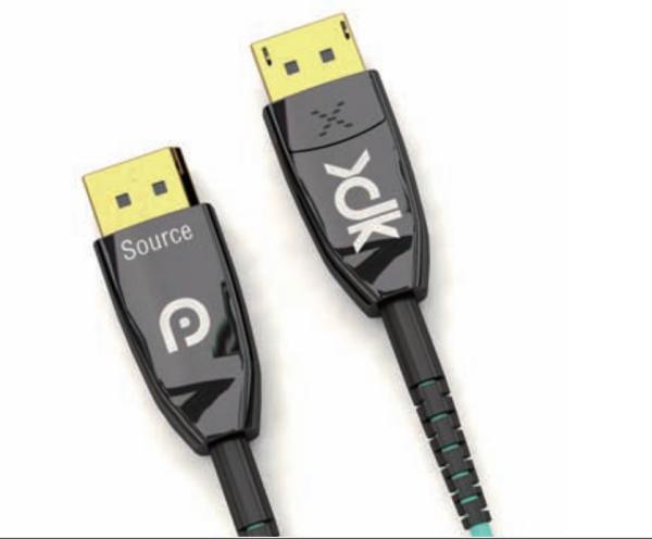 Buy cheap Flexible 8K DisplayPort To DisplayPort 1.4 Full Fiber AOC Cable Support 300m from wholesalers