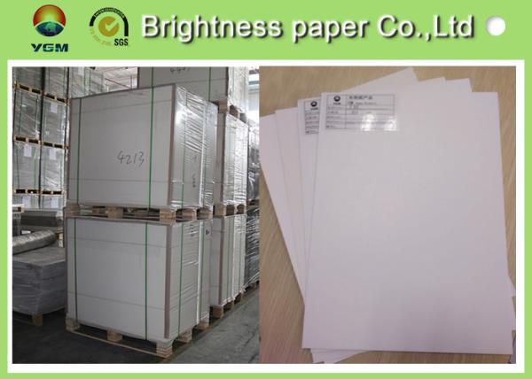 Buy cheap Low Surface Roughness Name Card Paper , Thick White Cardboard Sheets Recyclable from wholesalers