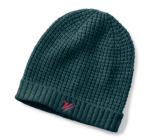 WOMEN'S 100% CASHMERE KNITTED WAFFLE STITCH BEANIE HAT