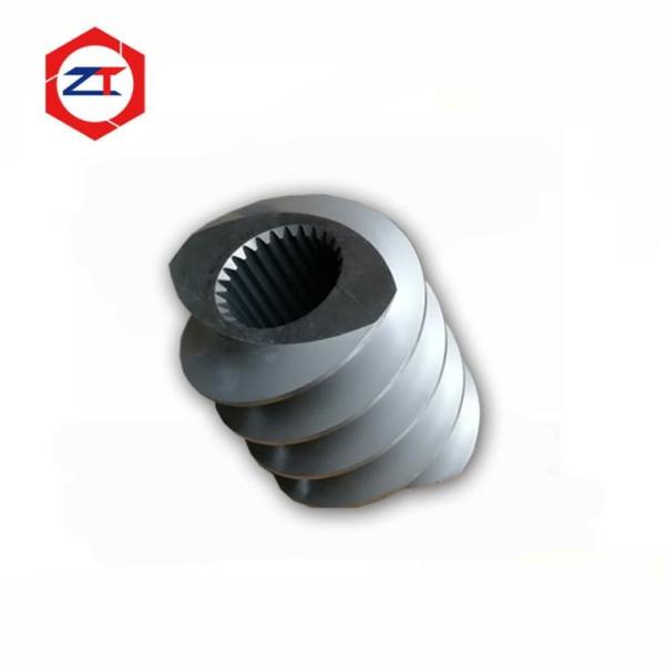 Eco Friendly SKD61 Extruder Screw , Twin Screw Extrusion Machine Parts High