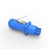 Buy cheap Ip44 Industrial Power Female Connector Indoor Use Blue Input from wholesalers