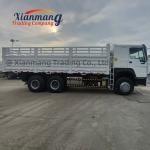 371hp Diesel Howo Cargo Truck , Sinotruk 6*4 10 Wheelers Used Cargo Truck