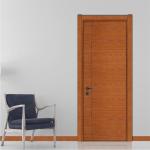 European Style Fireproof Wood Doors 2 Hours Swing Composite HDF