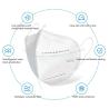 Buy cheap Elastic Earloop Anti Pollution Non Woven KN95 Air Mask from wholesalers