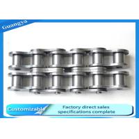 Buy cheap Duplex SUS201 Conveyor Roller Chain 25.4mm Pitch Industrial Transmission product