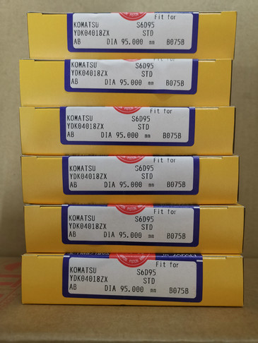 Durable Ring Structure NPR Piston Rings With KOMATSU 6D140 YDK04028ZZ 6211-31-2031