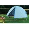 Buy cheap Explore the Outdoors with Our Outdoor Camping Tents 200*120*95CM Blue 210D Polyester Oxford Tent Cot with Folding Camp Bed from wholesalers