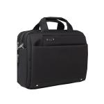 Polyester Durable Laptop Tote Bags for Women , Red / Grey Business Laptop Bags