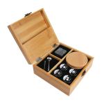 Cocktail Smoker Kit for Whiskey Old Fashion and Bourbon with Torch 4 Flavors of