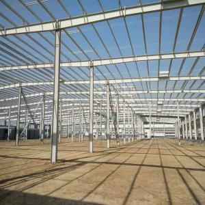 Wholesale Wide Span Steel Frame Building Construction Prefab Metal Storage Buildings from china suppliers