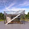Buy cheap 40FT Hurricane Proof Modular Home Glass Wall Terrace Prefab House for Steel Apartment from wholesalers