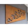 Buy cheap Laser Cut Corten Steel Metal Wall Art Trees And Fence For Outdoor / Indoor from wholesalers