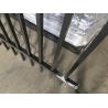 Buy cheap Customized Black Zinc Steel Metal Garrison Fence Panels Maintenance Free from wholesalers