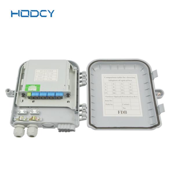 Buy cheap FTTH Outdoor Fiber Optic Termination Box , NAP 16 Core Telecommunication Distribution Box from wholesalers